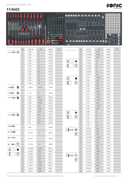 Werkstattwagen NEXT S12 rot gefüllt, 575-tlg.