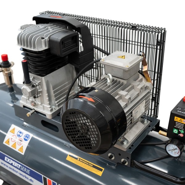 Werkstattkompressor 400 V / 10 bar / 200 l Tank
