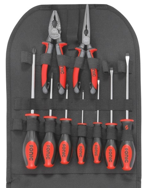 Sonic Custom Werkzeugtasche gefüllt, 84-tlg.
