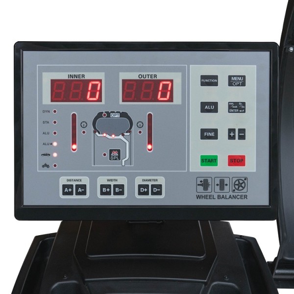 PKW Radwuchtmaschine Weber Expert Serie Präzision-XL 3D