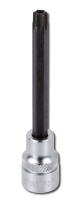3/8'' TX Biteinsatz mit Loch, lang, T20-H