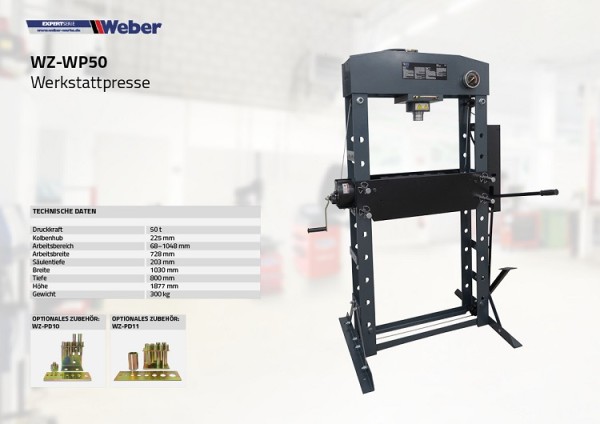 Werkstattpresse WZ-WP50