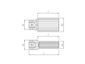 1/2'' Schlagschraub-Nuss, 12-kant, lang, 32mm