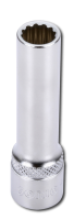 3/8'' Nuss, 12-kant, lang, 12mm