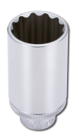 3/8'' Nuss, 12-kant, lang, 21mm