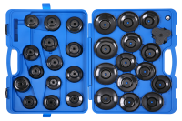 Ölfilterschlüssel-Set im Koffer, 30-tlg.