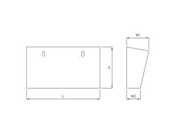 Abfallbehälter schwarz (S10, S11, Work)