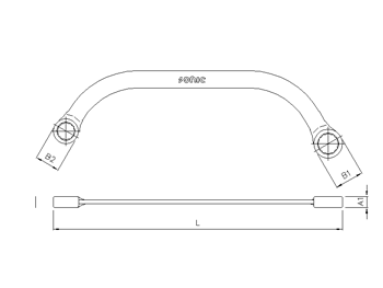 Halbmond Ringschlüssel, 14x17mm