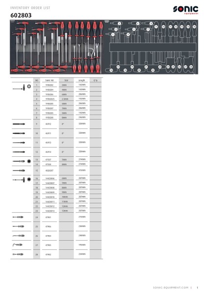 Sauerländer Werkstattwagen S12 "First Edition" 575-tlg.
