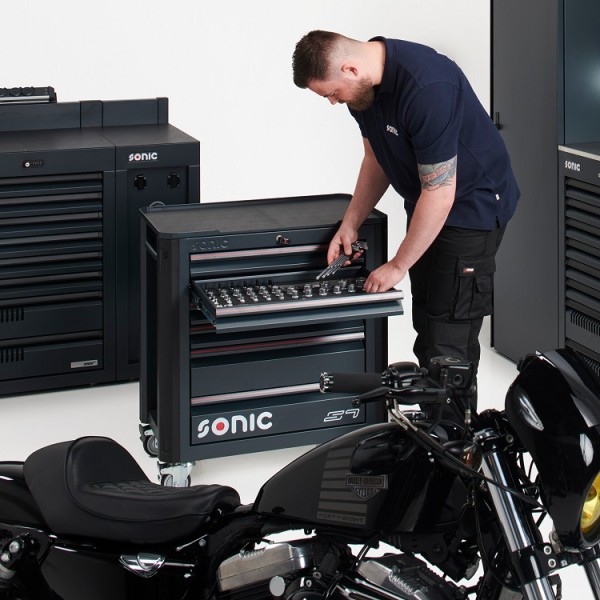 Werkstattwagen NEXT S7 gefüllt, 138-tlg.