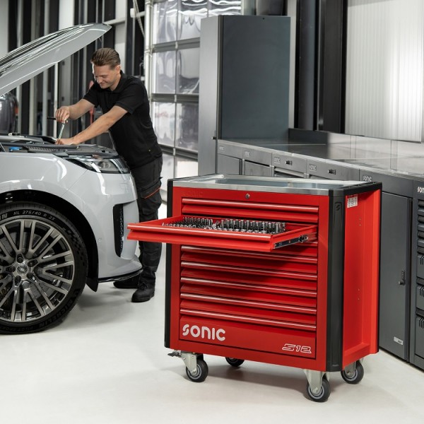 Werkstattwagen NEXT S12 rot und leer