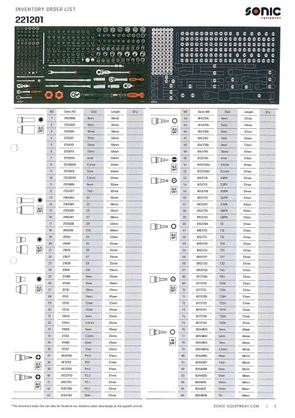 Werkstattwagen NEXT schwarz S12 gefüllt, 485-tlg.