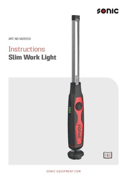 Arbeitsleuchte schlank 10W 3,6V