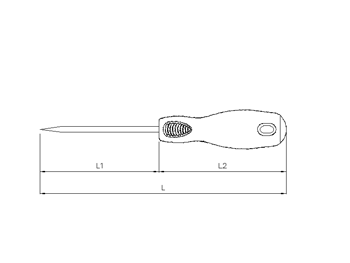 VDE Kreuzschraubendreher, PH2