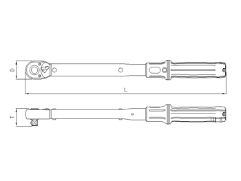 1/4" Drehmomentschlüssel, 5-25Nm