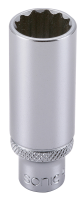 1/4'' 12-kant Nuss, lang, 1/2''
