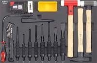 Meißel- und Hammersatz SFS-M 16-tlg.