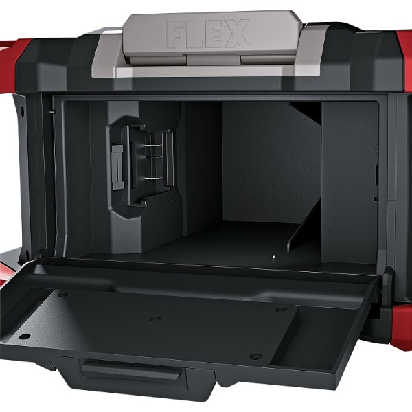 Flex Digitales Akku-Baustellenradio RD SP 12/18/230