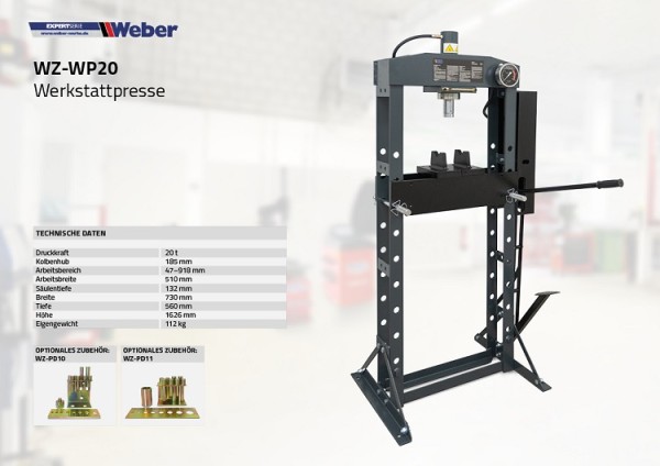 Werkstattpresse WZ-WP20