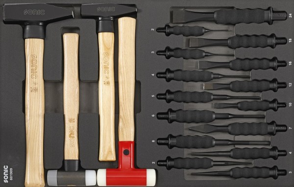 Werkstattwagen NEXT S12 XD Heavy Duty gefüllt, 723-tlg.