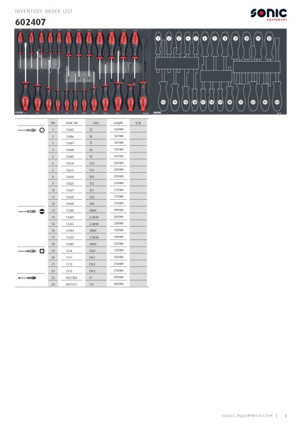 Werkstattwagen NEXT S8 gefüllt, 223-tlg.