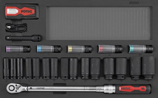 Schlagnusssatz SFS-M 23-tlg.