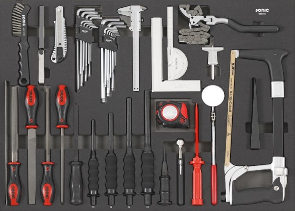 Werkstattwagen NEXT S15 Heavy-Duty gefüllt 920-tlg.