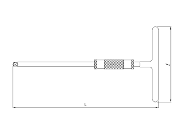 1/2'' T-Griff Schnelldreher, 330mm