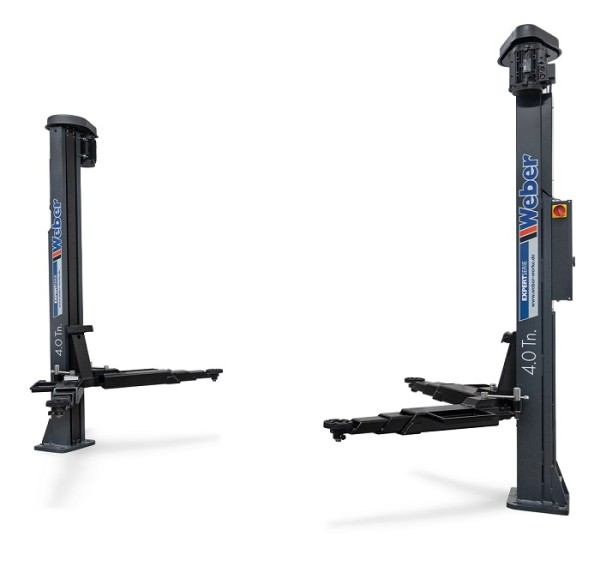 2 Säulen "Spindel" Hebebühne für Elektrofahrzeuge Weber Expert Serie C-4S-XL-EVA