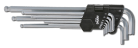 Kugel-Innensechskantschlüsselsatz, xl,1.27-10mm,10-tlg.