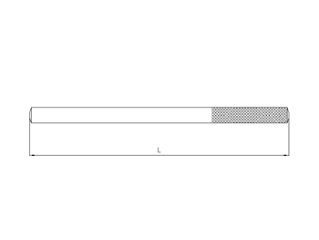 1'' Kreuzschiene, 550mm