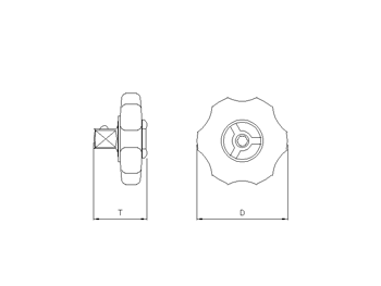 1/4" Handratsche, 72 Zähne