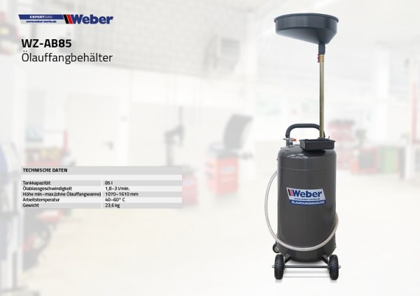 Ölauffangbehälter 85 l