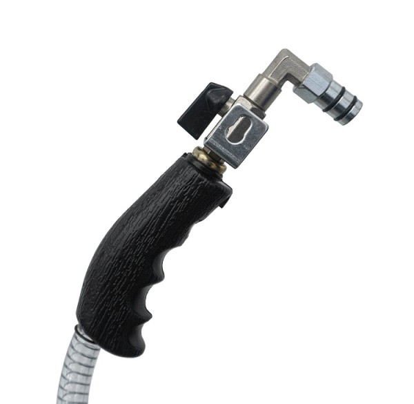 Ölauffangbehälter mit Absaugfunktion und Glasmessbehälter 85 l