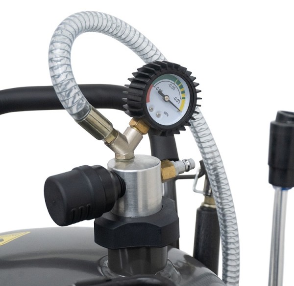 Ölauffangbehälter mit Absaugfunktion 85 l