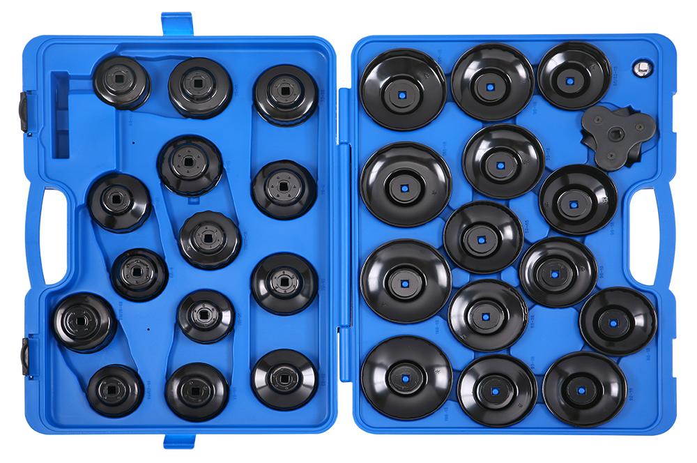 Ölfilterschlüssel-Set im Koffer, 30-tlg.