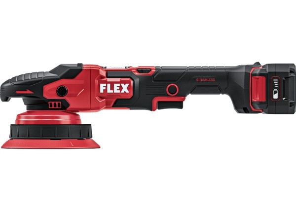 Flex Akku-Exzenterpolierer mit Zwangsrotation 18 V XCE 8 150 18-EC Set