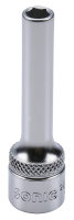 3/8'' Nuss, 6-kant, lang, 6mm