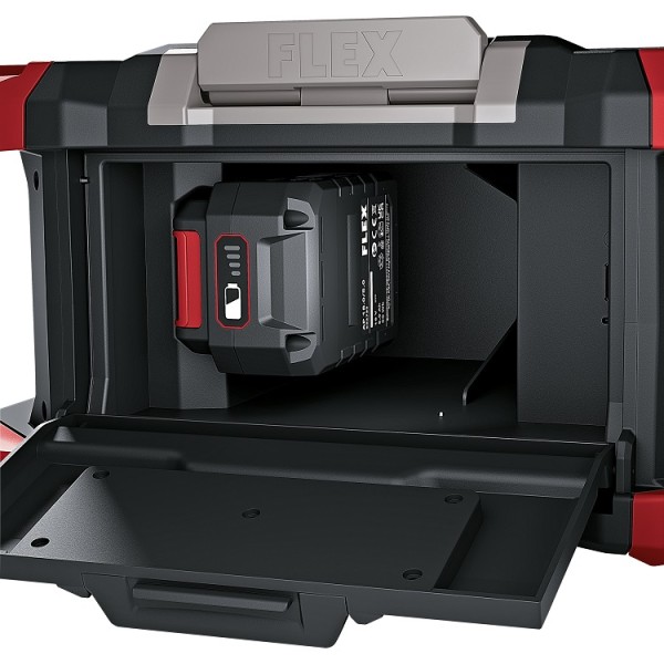 Flex Digitales Akku-Baustellenradio RD SP 12/18/230