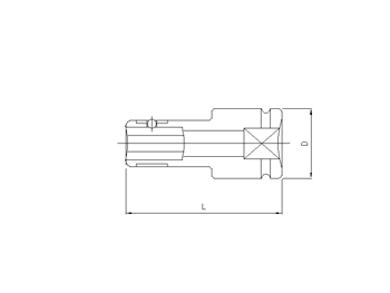Bithalter, 3/8''x1/4''(F)
