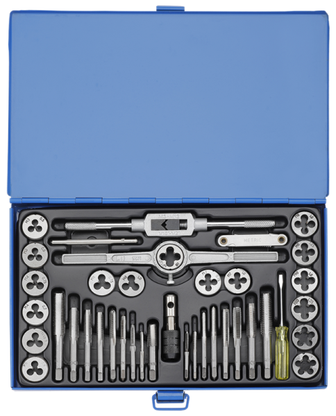 Gewindeschneid-Satz metrisch, 40-tlg.