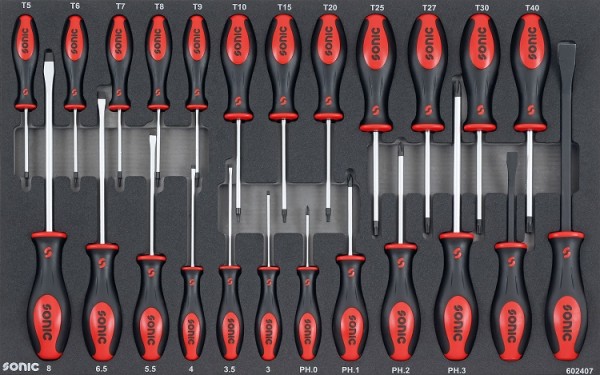Werkstattwagen NEXT S8 gefüllt, 223-tlg.