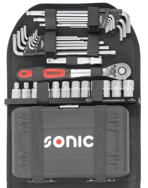 Sonic Custom Werkzeugtasche gefüllt, 112-tlg.