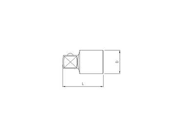 Adapter 3/4''(F)x1/2''(M)