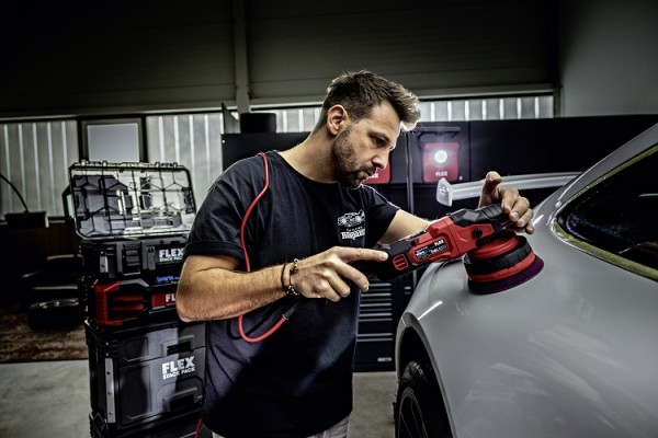 Flex Exzenterpolierer mit Zwangsrotation XCE 2 8 14-EC C