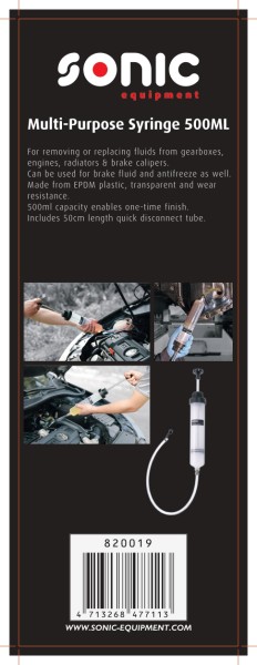 Mehrwegspritze 500ml