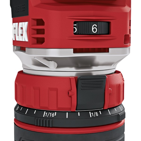 Flex Akku-Kanten- und Oberfräse 18 V CER 18-EC C